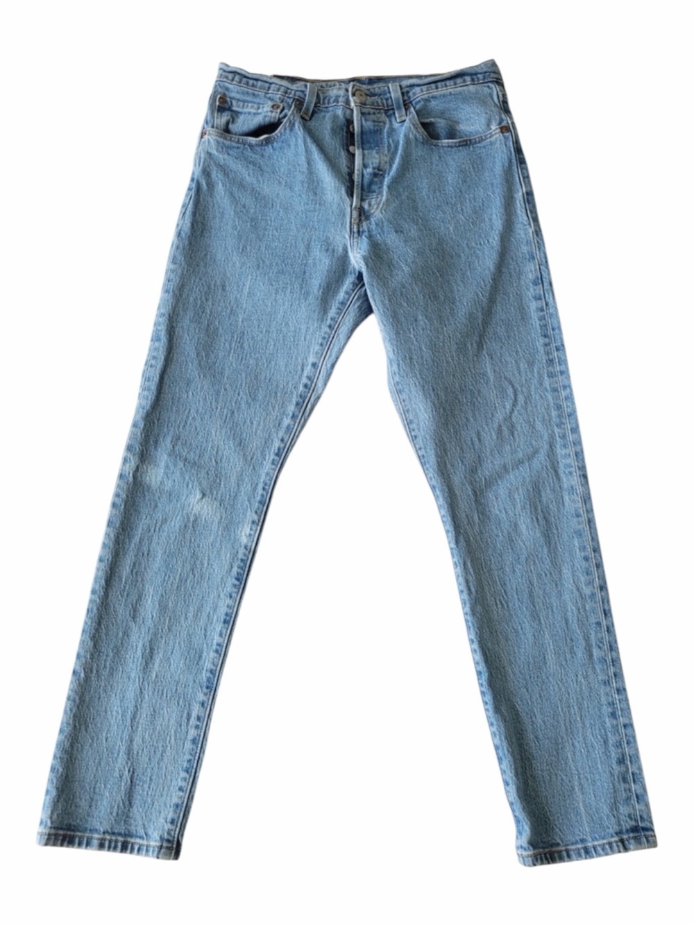 ✅ Levi's Premium Denim Classic 501 style deep Blue High-Rise Jeans size 30 x 28